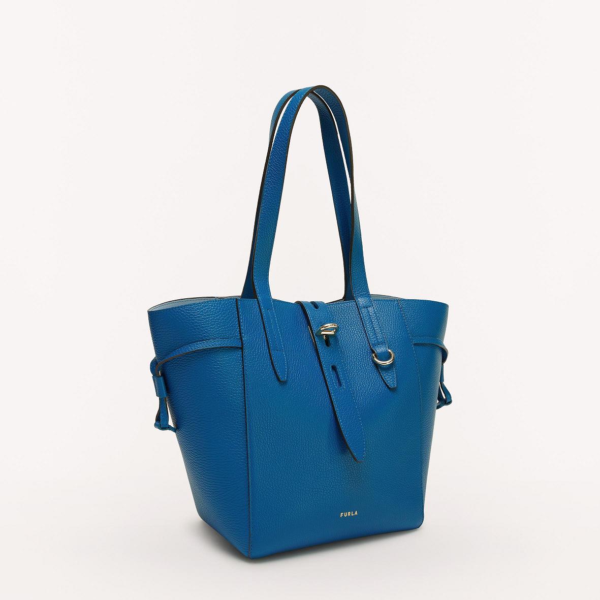 Furla Net Handbags Blue Women South Africa ZW0975382